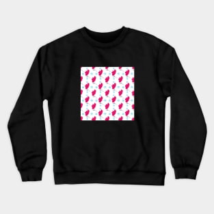 Little pink flower pattern Crewneck Sweatshirt